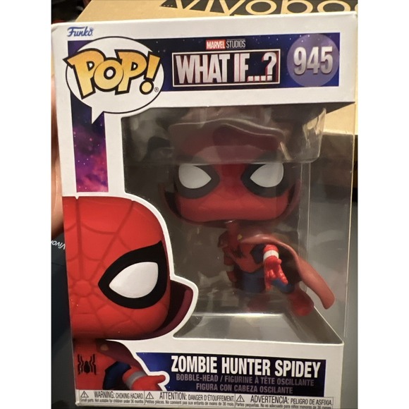 Funko Other - Funko POP! Marvel Disney + What If? Zombie Hunter Spider-Man #945 Marvel Studios
